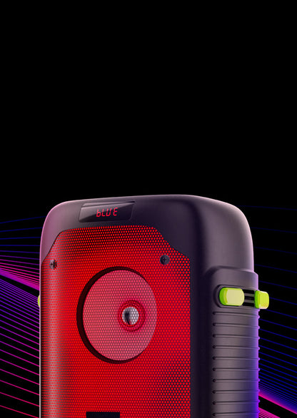 Klip Xtreme KLS-100 - Speaker system - Black (portable 2x4")