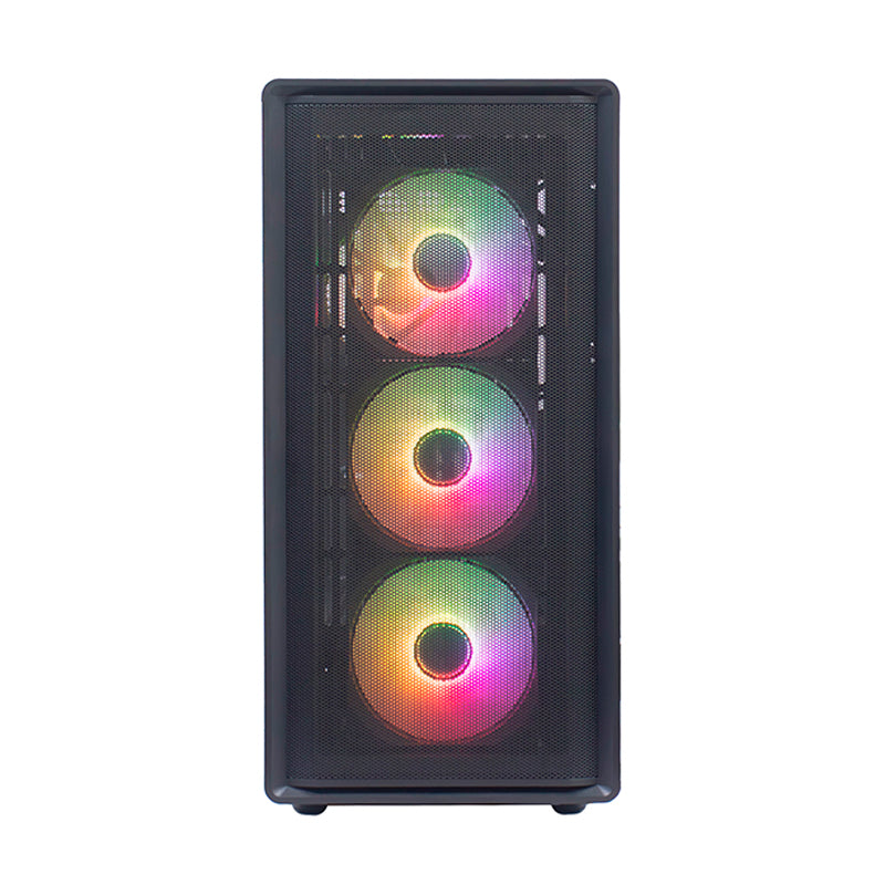 Case Sin Fuente Gamer TEROS Te-1323G, Mid Tower, ATX / Micro-ATX / ITX, USB -A, Audio