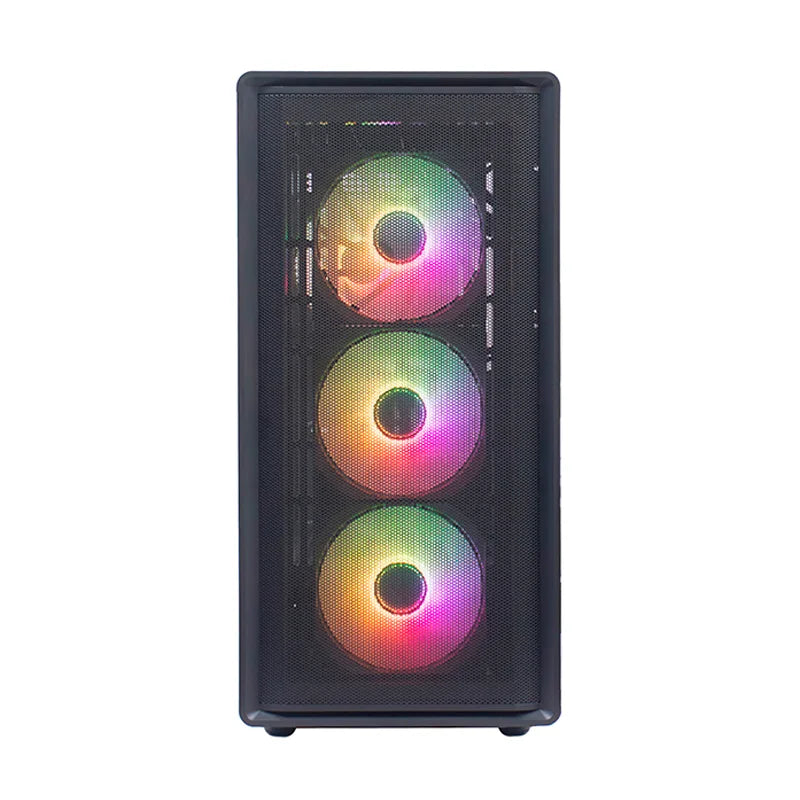 Case Sin Fuente Gamer TEROS Te-1323G, Mid Tower, ATX / Micro-ATX / ITX, USB -A, Audio