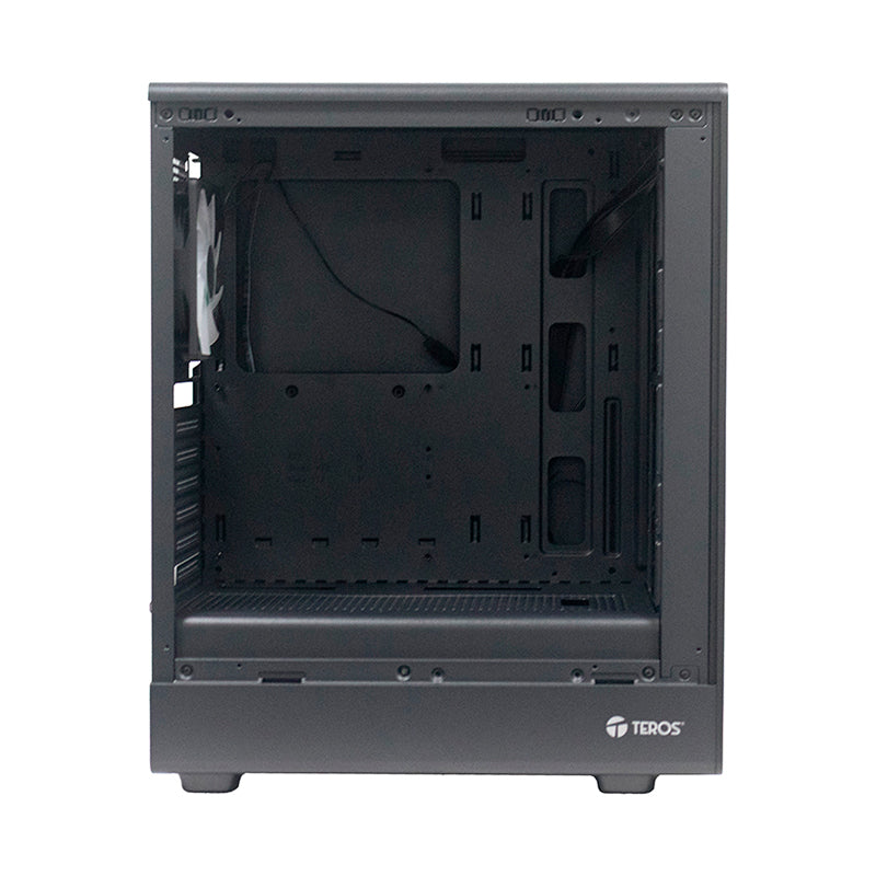 Case Sin Fuente Gamer TEROS Te-1323G, Mid Tower, ATX / Micro-ATX / ITX, USB -A, Audio