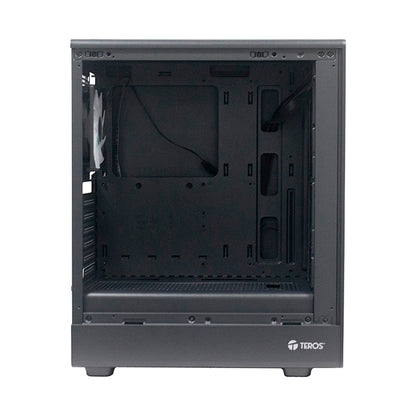 Case Sin Fuente Gamer TEROS Te-1323G, Mid Tower, ATX / Micro-ATX / ITX, USB -A, Audio