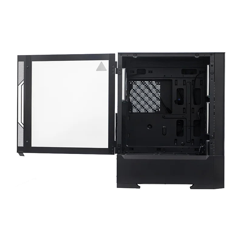 Case Sin Fuente Gamer TEROS Te-1330G, Mid Tower, E-ATX/ATX/Micro-ATX/It, USB -A, Audio