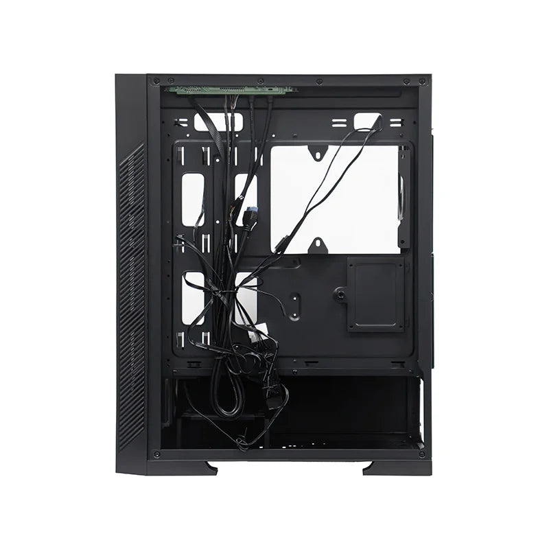 Case Sin Fuente Gamer TEROS Te-1330G, Mid Tower, E-ATX/ATX/Micro-ATX/It, USB -A, Audio