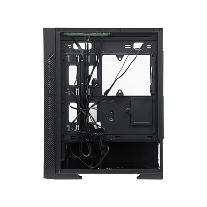 Case Sin Fuente Gamer TEROS Te-1330G, Mid Tower, E-ATX/ATX/Micro-ATX/It, USB -A, Audio