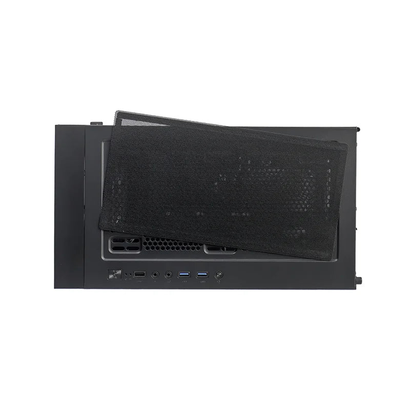 Case Sin Fuente Gamer TEROS Te-1330G, Mid Tower, E-ATX/ATX/Micro-ATX/It, USB -A, Audio