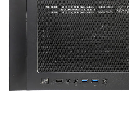 Case Sin Fuente Gamer TEROS Te-1330G, Mid Tower, E-ATX/ATX/Micro-ATX/It, USB -A, Audio