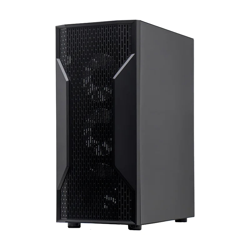 Case Sin Fuente Gamer TEROS Te-1332G, Mid Tower, ITX/Micro-ATX/ATX, USB -A, Audio