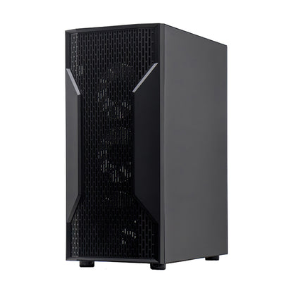 Case Sin Fuente Gamer TEROS Te-1332G, Mid Tower, ITX/Micro-ATX/ATX, USB -A, Audio