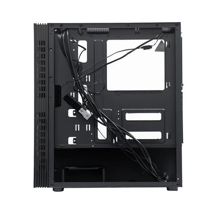 Case Sin Fuente Gamer TEROS Te-1333G, Mid Tower, ATX/Micro-ATX/ITX, USB -A, Audio