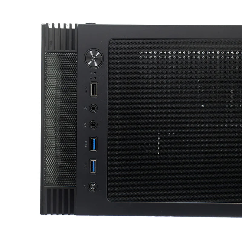 Case Sin Fuente Gamer TEROS Te-1333G, Mid Tower, ATX/Micro-ATX/ITX, USB -A, Audio
