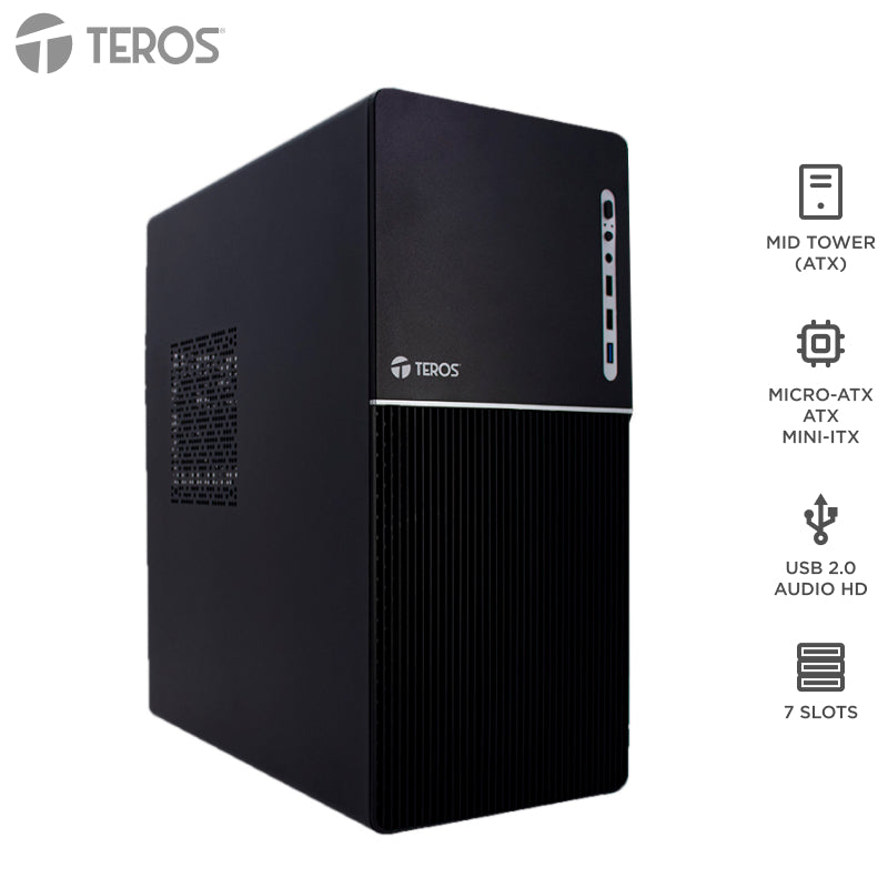 CASE STD ATX TE1037 250W BK