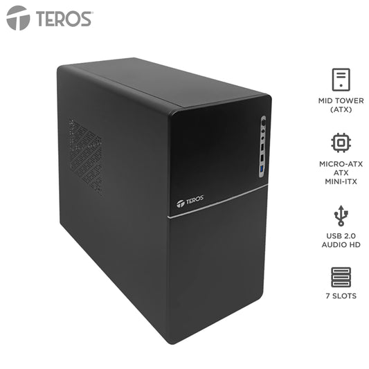 CASE STD ATX TE1038 250W BK