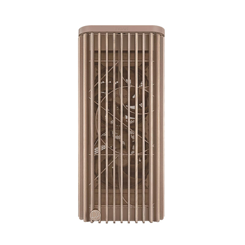 Case ASUS Proart PA401 Wood Edition Beige - Tempered Glass Panel
