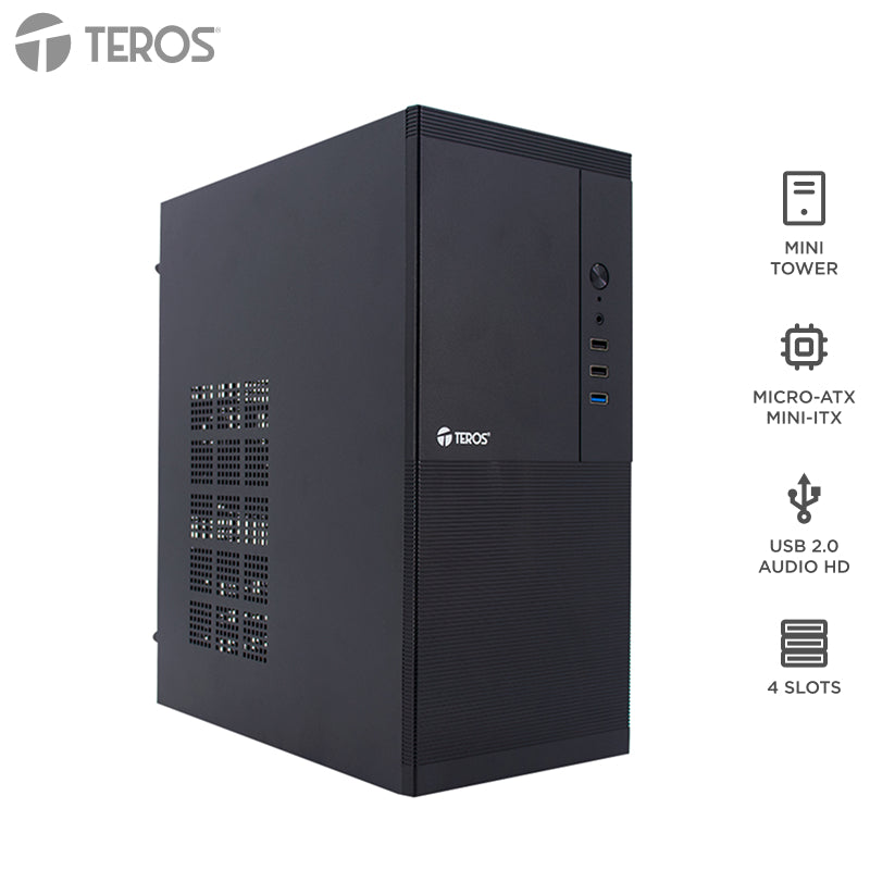 CASE STD MICRO ATX 250W TE1033