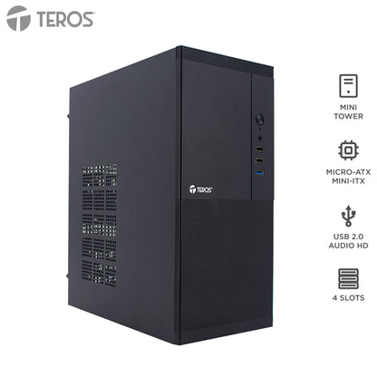 CASE STD MICRO ATX 250W TE1033