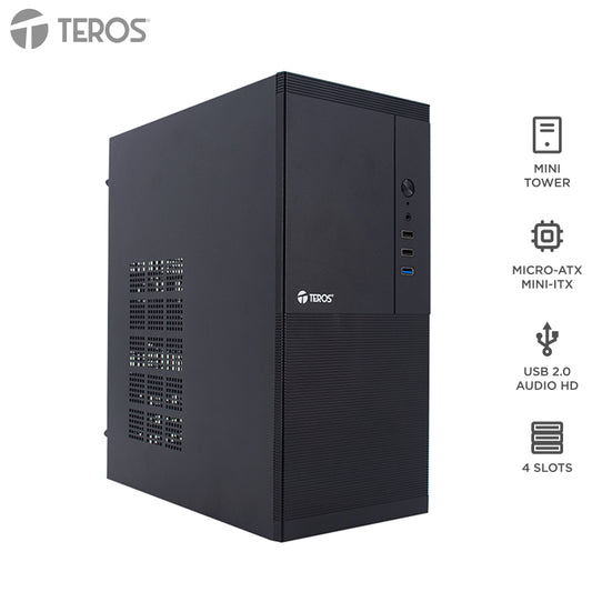 CASE STD MICRO ATX 250W TE1033
