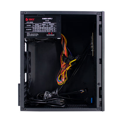 CASE STD MICRO ATX 250W TE1033