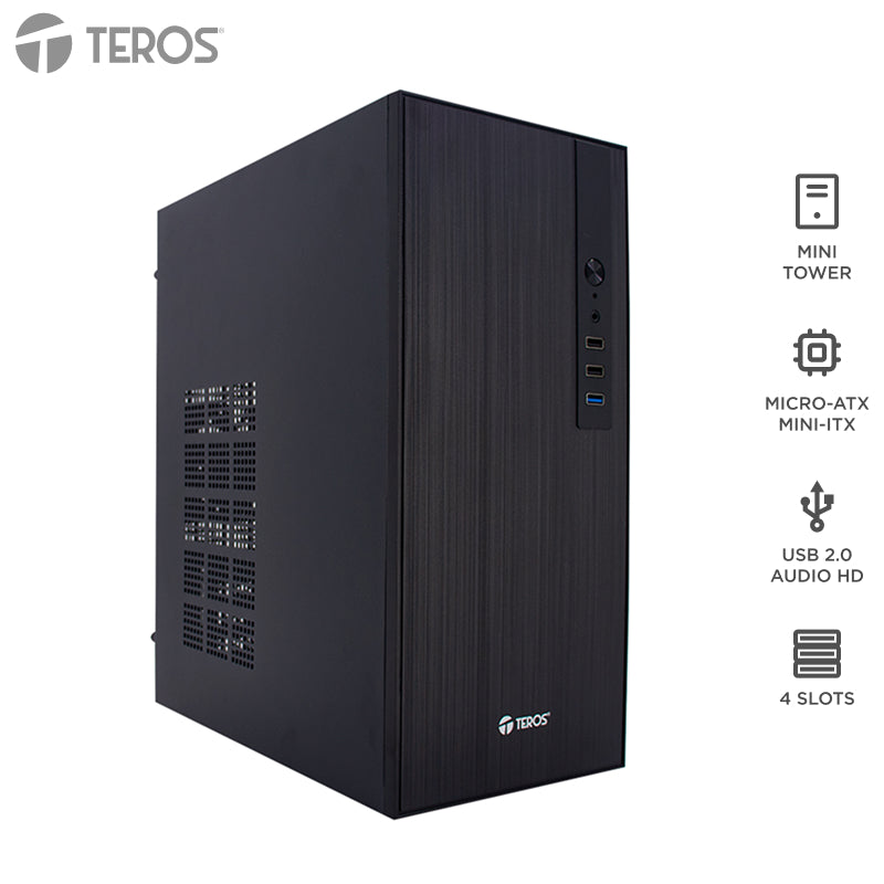 CASE STD MICRO ATX 250W TE1034