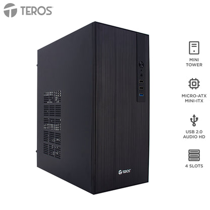 CASE STD MICRO ATX 250W TE1034