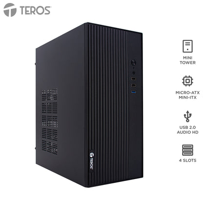 CASE STD MICRO ATX 250W TE1035