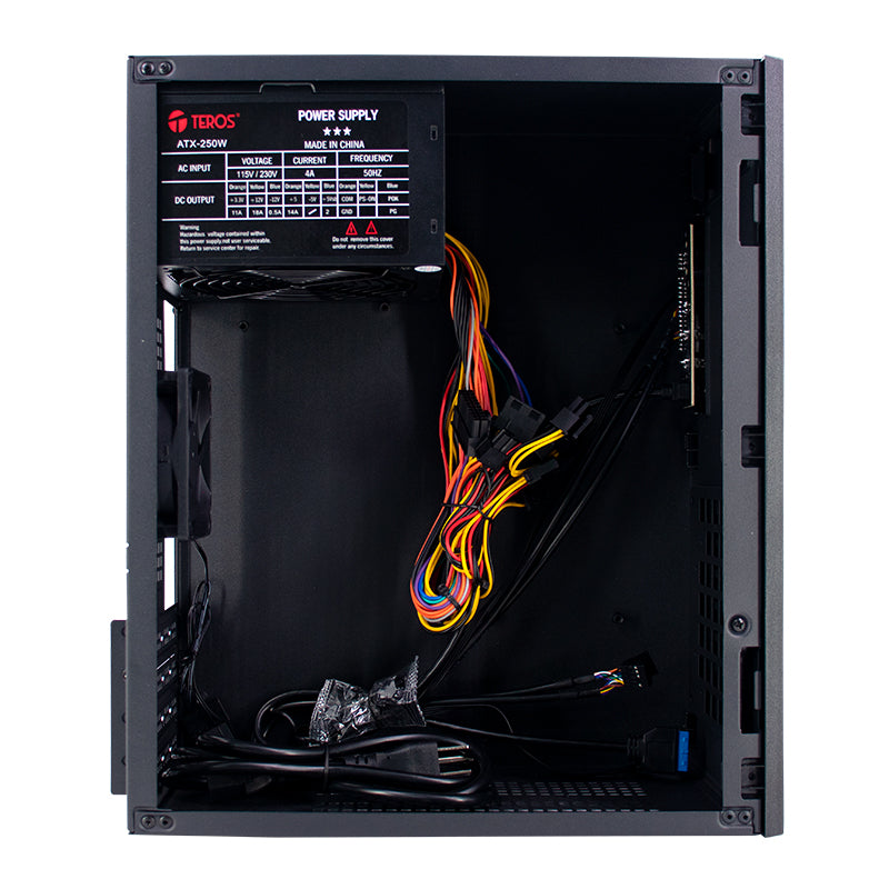 CASE STD MICRO ATX 250W TE1035