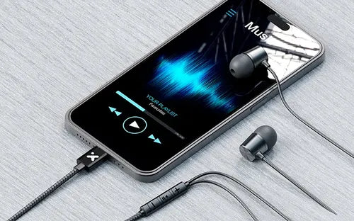 Xtech - XTH-300 - Earphones (Para Cellular phone-Wired-USB-C® with Mic TuneLoop)