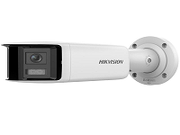 Hikvision 4 MP Panoramic ColorVu Fixed Bullet Network Camera - Built-in Mic - 4MP (Outdoor-H.265+ -fixed focal 2.8mm-3040 × 1368-130DB WDR-IP67-Micro SD)