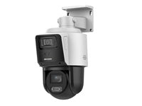 Hikvision - Surveillance camera - Indoor / Outdoor (4MP+4MP 4X POE PTZ)