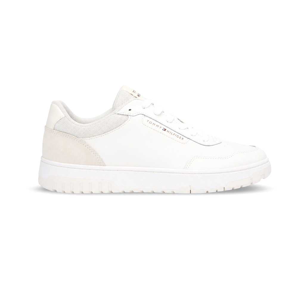 TOMMY HILFIGER Leather & Suede Mix Low-Top Sneaker