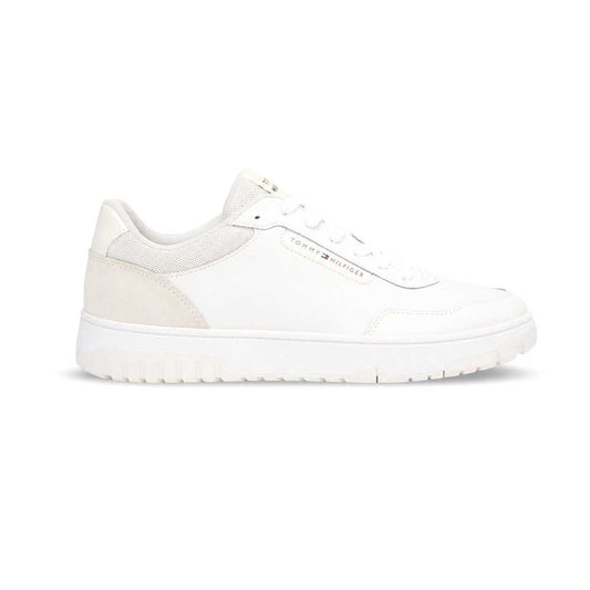 TOMMY HILFIGER Leather & Suede Mix Low-Top Sneaker