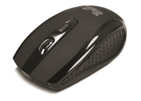 Klip Xtreme Klever KMW-340 - Ratón - óptico (6 botones-inalámbrico-2.4 GHz-receptor inalámbrico USB-negro)