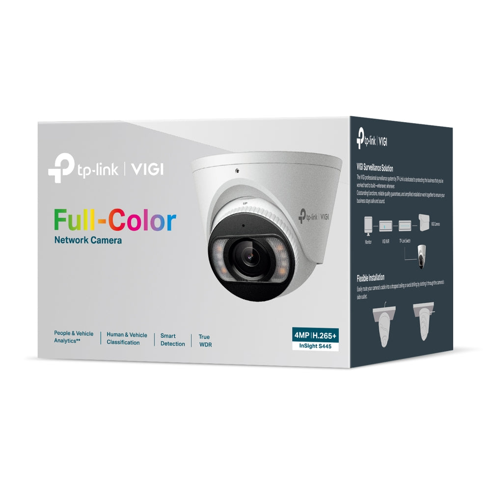 TP-Link - Surveillance camera - Indoor / Outdoor (VIGI InSight S445(2.8mm) 4MP F)