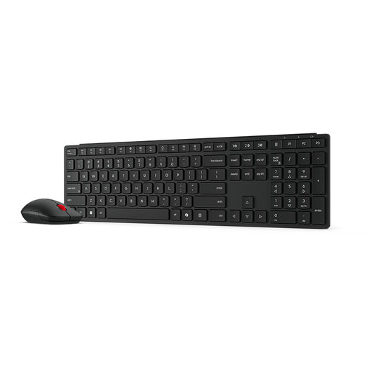 Teclado Y Mouse Inalámbricos Multimodo Lenovo Procombo 6000-La Español 171 (Sin Bater