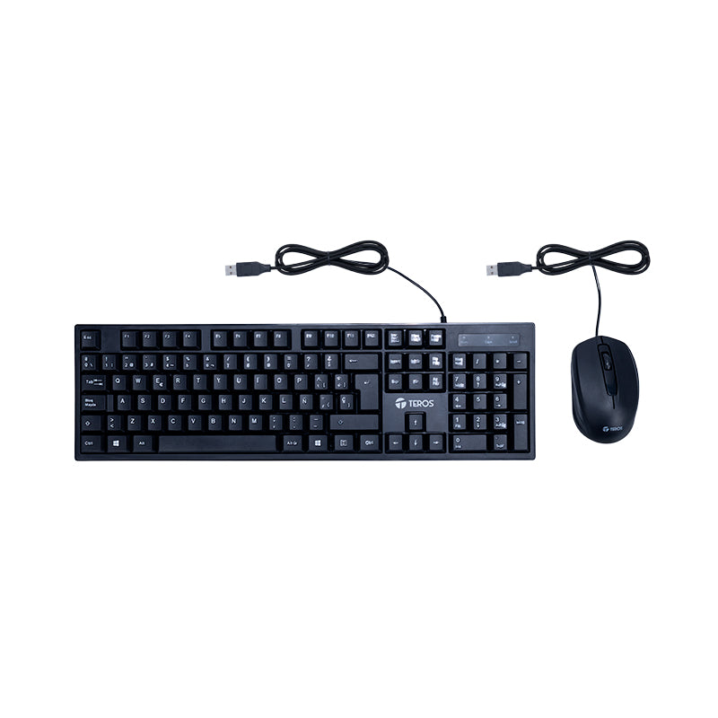 KIT TECLADO Y MOUSE USBTE5015