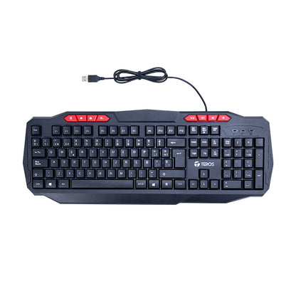 4 EN 1 TECLADO+ MOUSE+MSPAD+HD