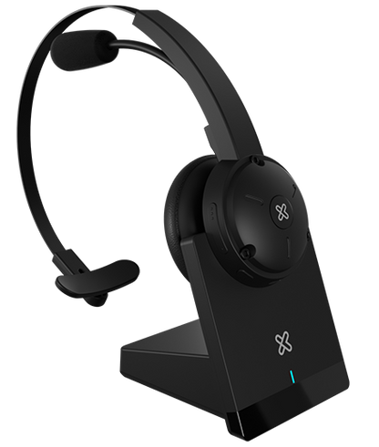 Klip Xtreme - KCH-905 - Headset (Para Conference / Para Home audio-Wireless-Charging Base)