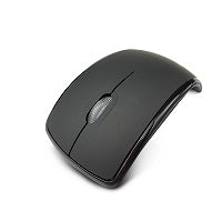 Klip Xtreme - Mouse - 2.4 GHz (Wireless-Gray-Foldable-1000dpi)