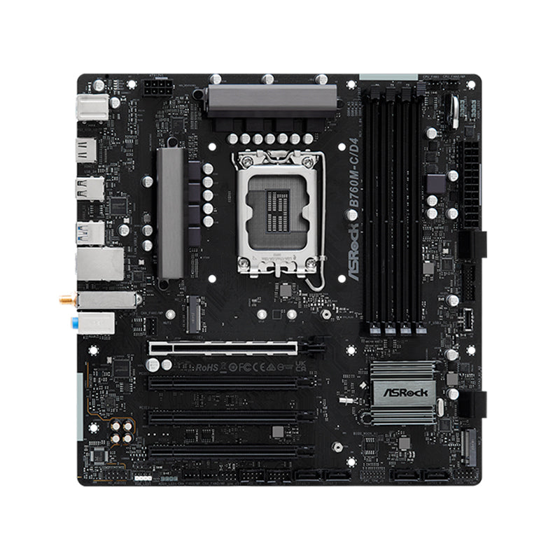 MB AR B760M-C/D4 DDR4 BULK OEM