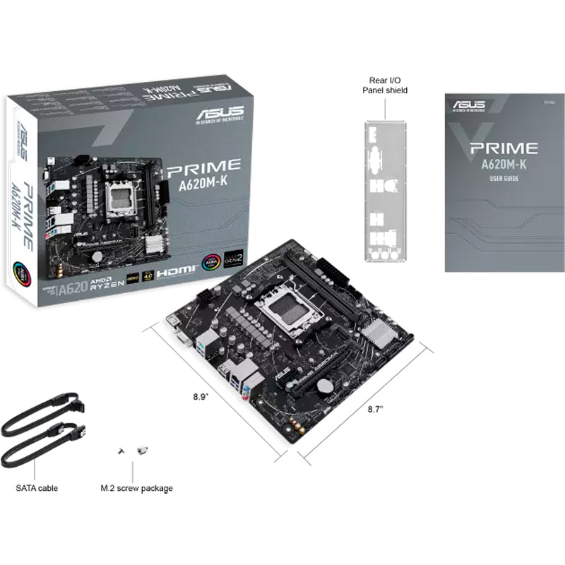 MB AS PRIME A620AM-K SVL DDR5