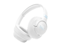 JBL TUNE - 780 NC - Headphones (Headband-White-Sonido JBL Pure Bass de alta- resolución con tecnología Spatial Sound- Cancelación de ruido adaptativa con Smart Ambient- Dos micrófonos que enfocan tu voz y reducen el ruido para llamadas más claras- Batería