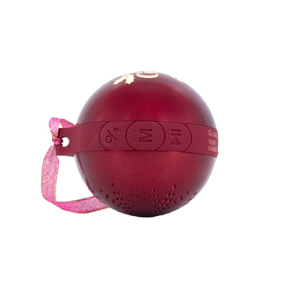 Parlante Inalámbrico Navideño TEROS TE-6018R, BT 5.3, 5W, 1200mAh, USB