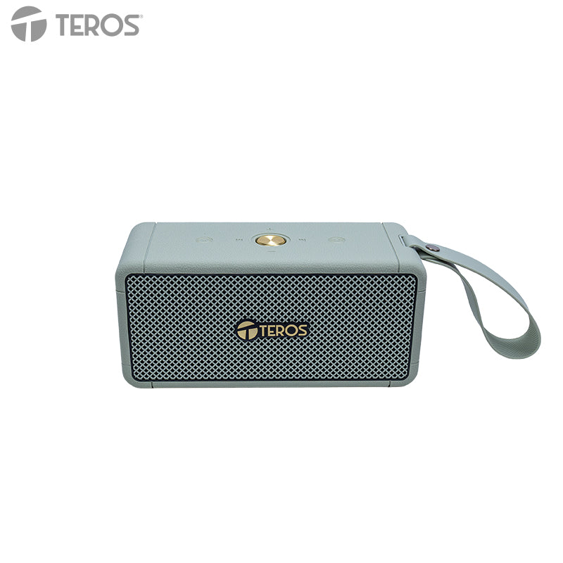 Parlante Inalámbrico TEROS Legacy Leg-6052GR, BT 5.3, 40W, 4000mAh, USB