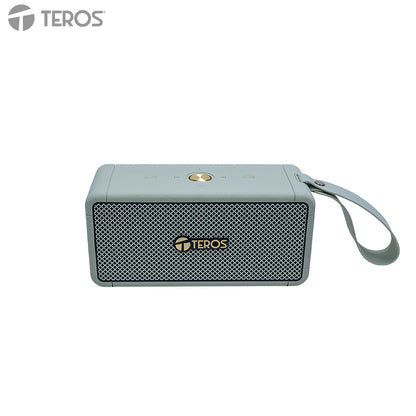 Parlante Inalámbrico TEROS Legacy Leg-6052GR, BT 5.3, 40W, 4000mAh, USB