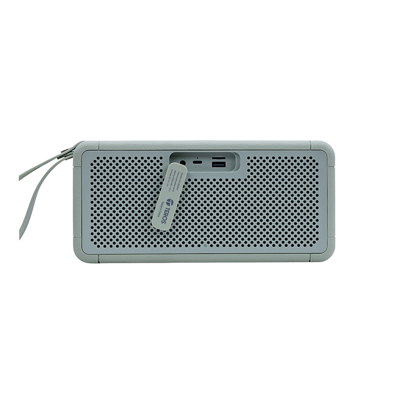 Parlante Inalámbrico TEROS Legacy Leg-6052GR, BT 5.3, 40W, 4000mAh, USB