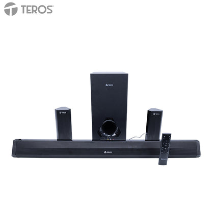 Sistema de Audio 5.1 TEROS Legacy Te-Leg6053BLK, BT 5.3, 200W, USB , HDMI