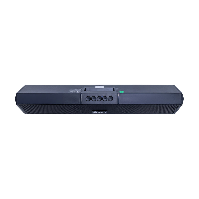 Barra de Sonido Portátil TEROS Vibe Te-Vib6054Blk, BT 6.0, 20W, USB , Luces RGB