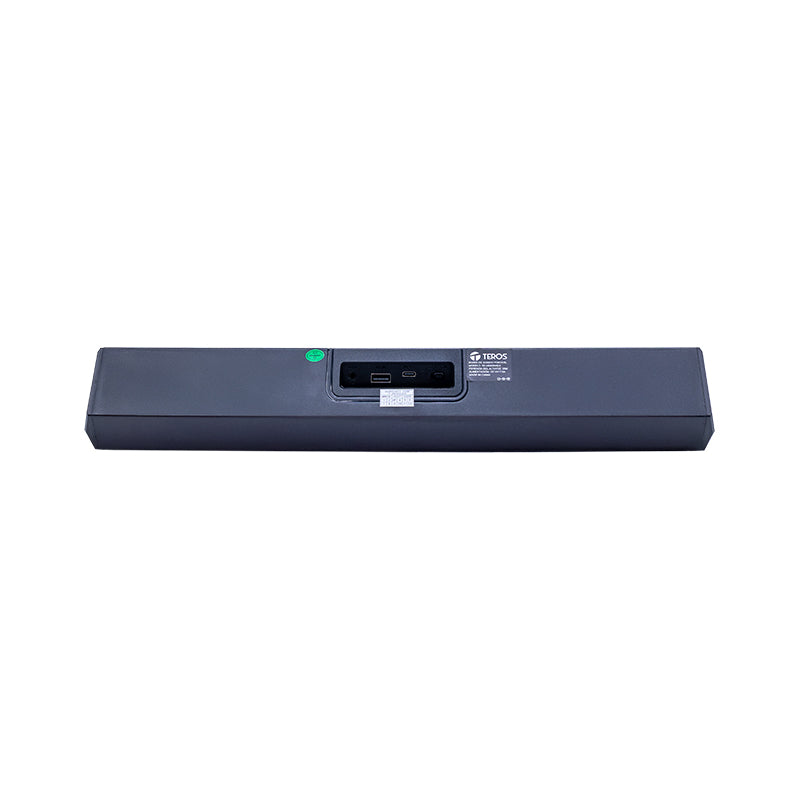 Barra de Sonido Portátil TEROS Vibe Te-Vib6054Blk, BT 6.0, 20W, USB , Luces RGB