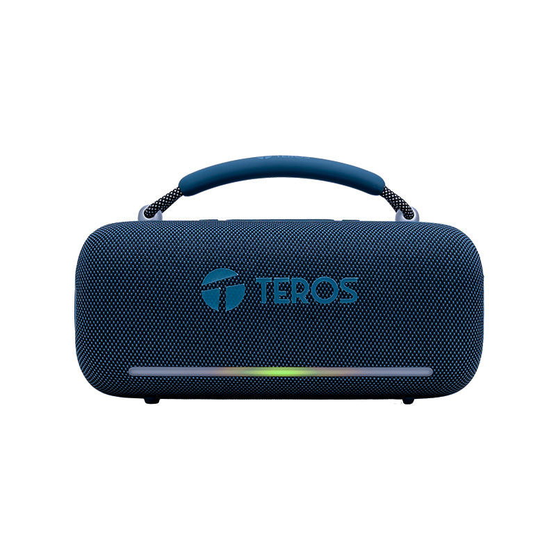 Parlante Inalámbrico TEROS Vibe VB-6049Bl, 60W, BT 5.3, 4000 mAh, USB , Luces LED, Azu