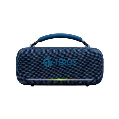 Parlante Inalámbrico TEROS Vibe VB-6049Bl, 60W, BT 5.3, 4000 mAh, USB , Luces LED, Azu