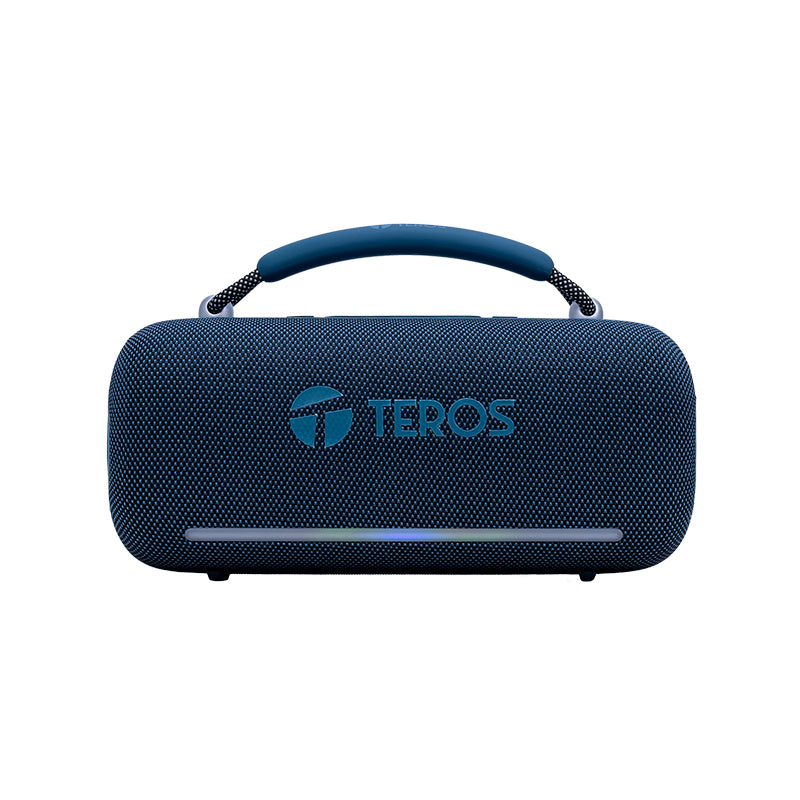 Parlante Inalámbrico TEROS Vibe VB-6049Bl, 60W, BT 5.3, 4000 mAh, USB , Luces LED, Azu